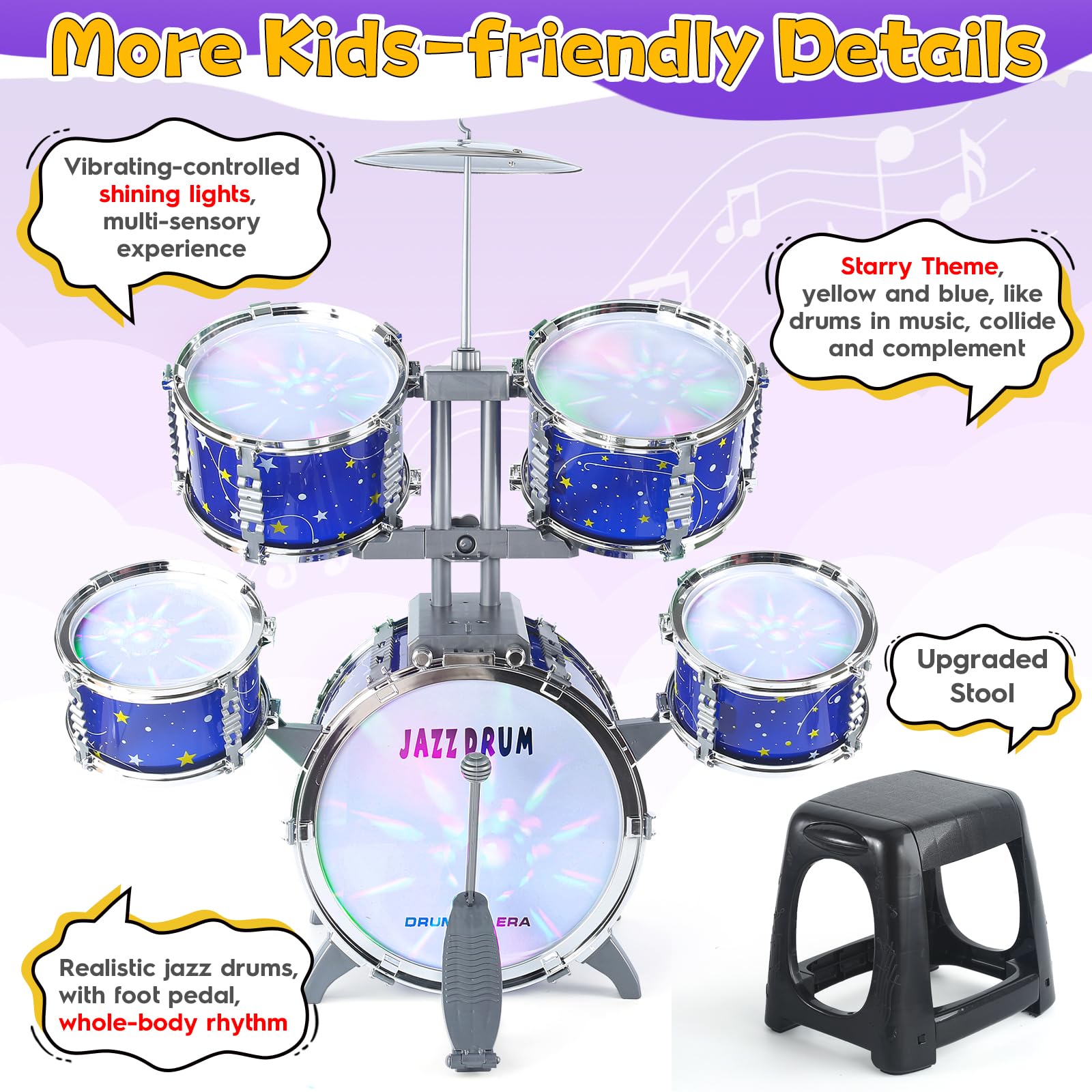 LinseyFun cymbal adds dynamic sounds for pretend band performances