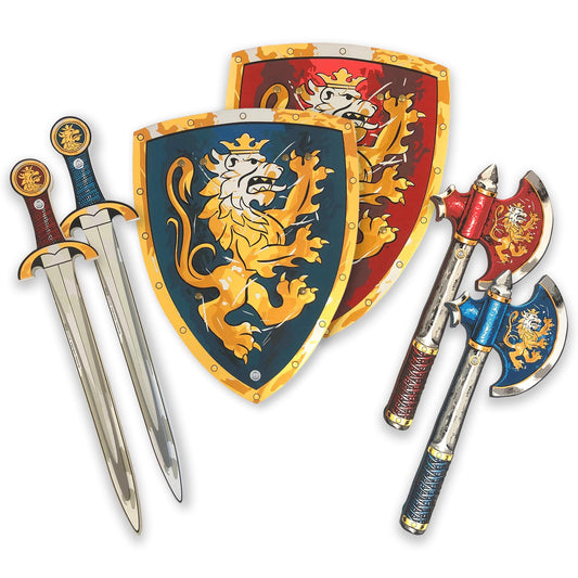 Liontouch Noble Knight sword blue for safe, action-packed pretend play