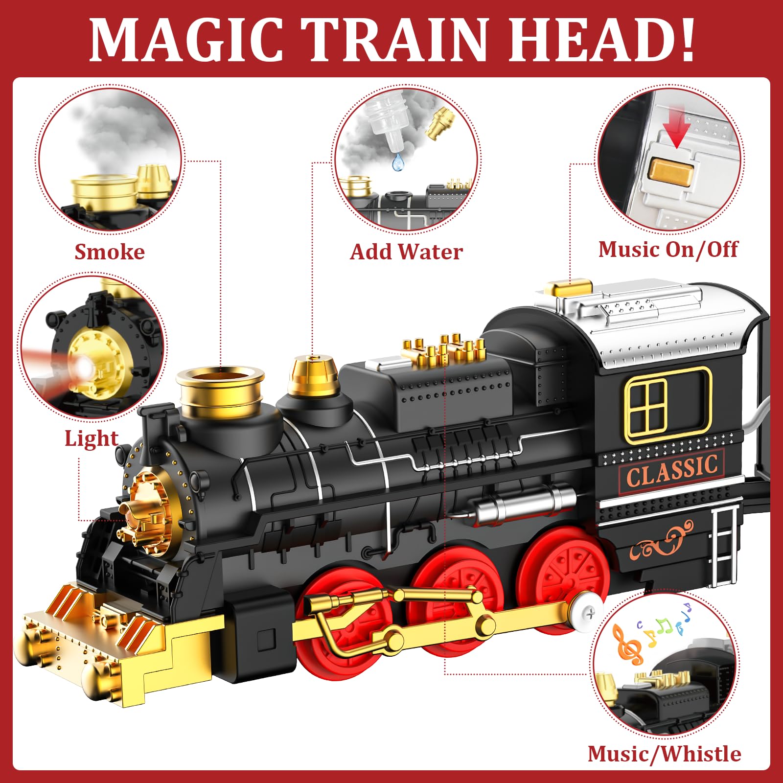 Lipneaed train set passenger coach for collaborative pretend travel adventures.
