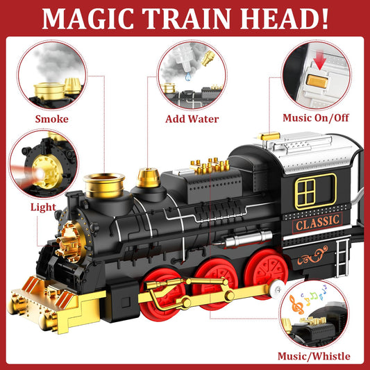 Lipneaed train set passenger coach for collaborative pretend travel adventures.