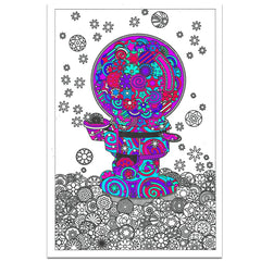 Lisa Frank coloring bundle spread displaying accessible materials for all ages