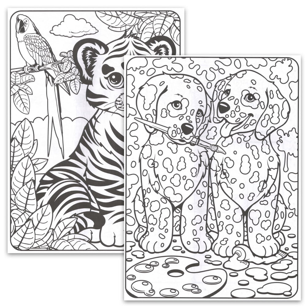 Lisa Frank Luna and the Cloud Elves door hanger decorative accent
