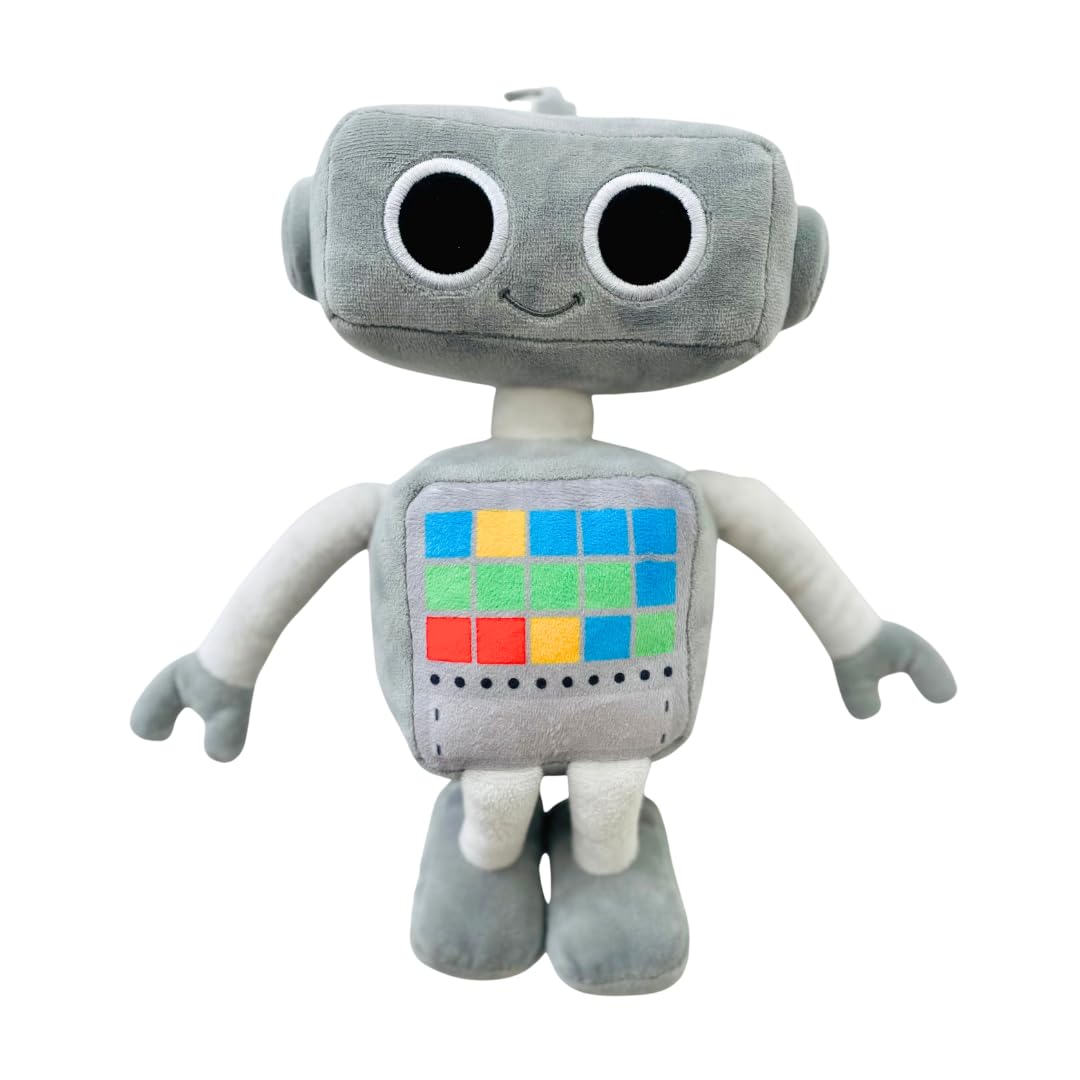 Listener Kids Jett the Robot plush front view, soft and kid-friendly.