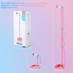 Litaonner sturdy adjustable stand shown during setup and play.