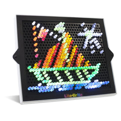 Lite-Brite Classic battery-powered LEDs stay cool for little hands.