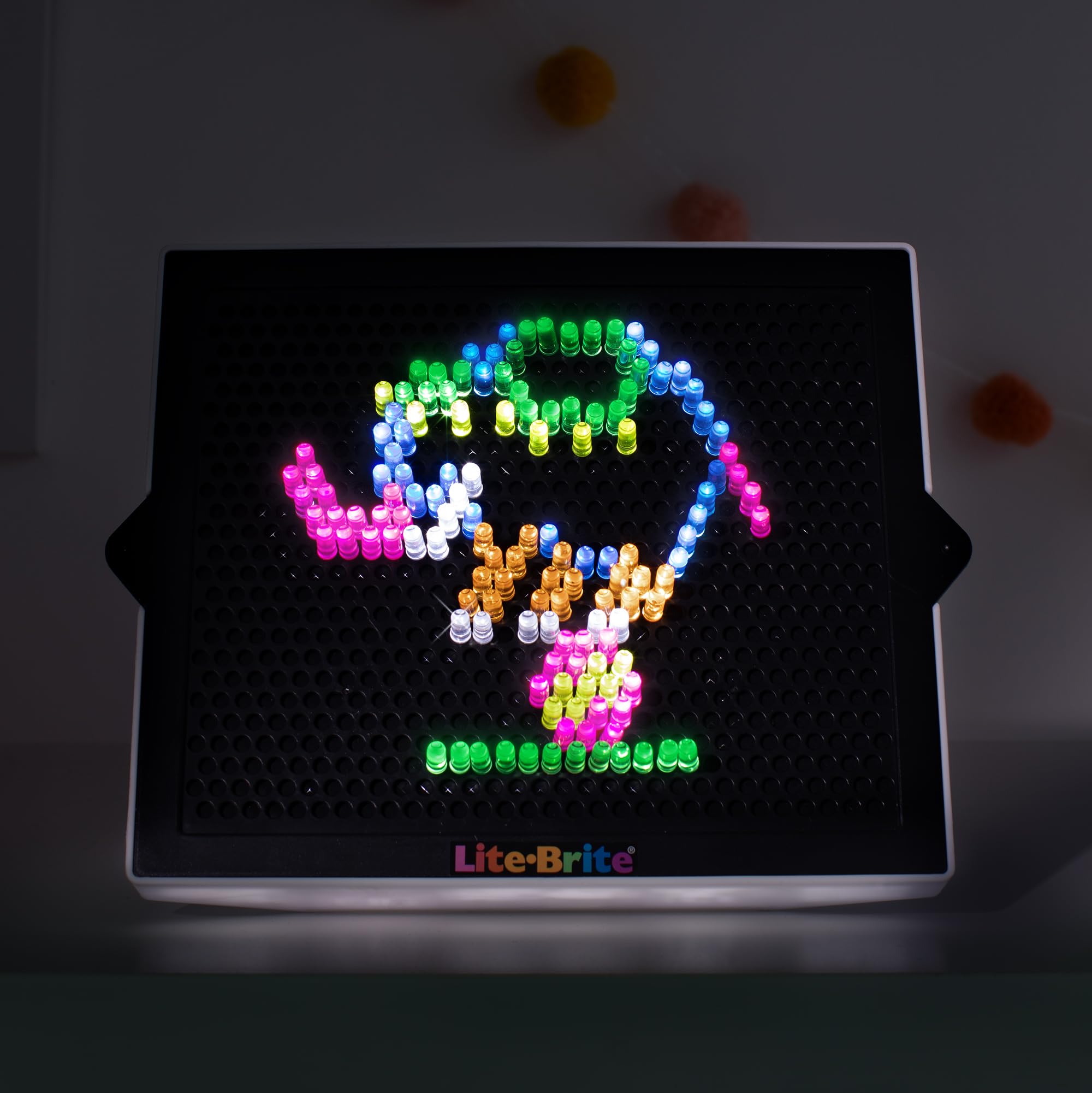 Lite-Brite Classic on-the-go use ideal for car rides and quiet time.