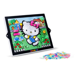 Lite-Brite ColorPOP Hello Kitty mini pegs detail template delivers ultra fine glow and sharp color.