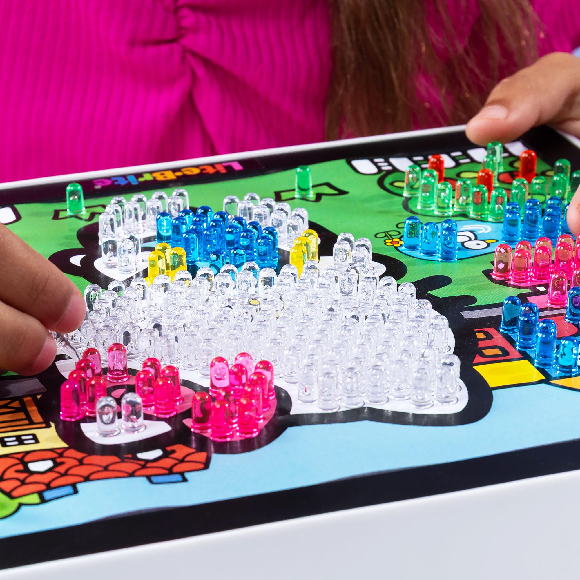 Lite-Brite ColorPOP Hello Kitty QR download expands templates for at home creativity.