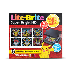 Lite Brite Super Bright HD Pokemon Edition Educational toy for kids 6+