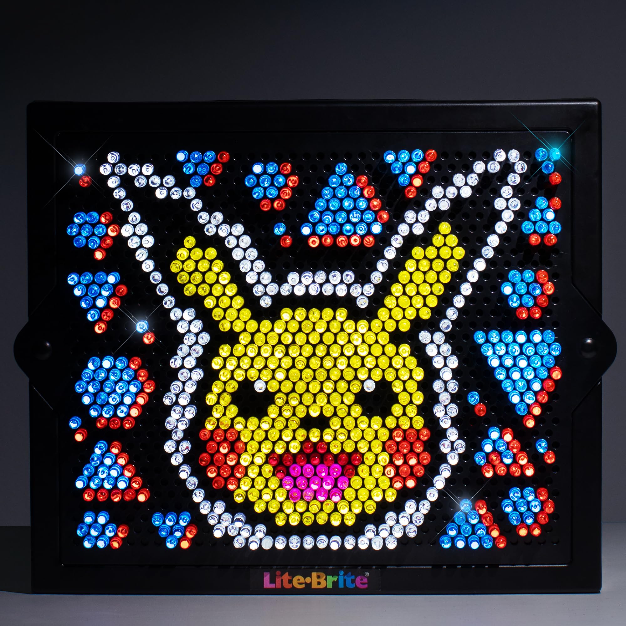 Lite Brite Super Bright HD Pokemon Edition Snap-On Grid for brighter under-grid art
