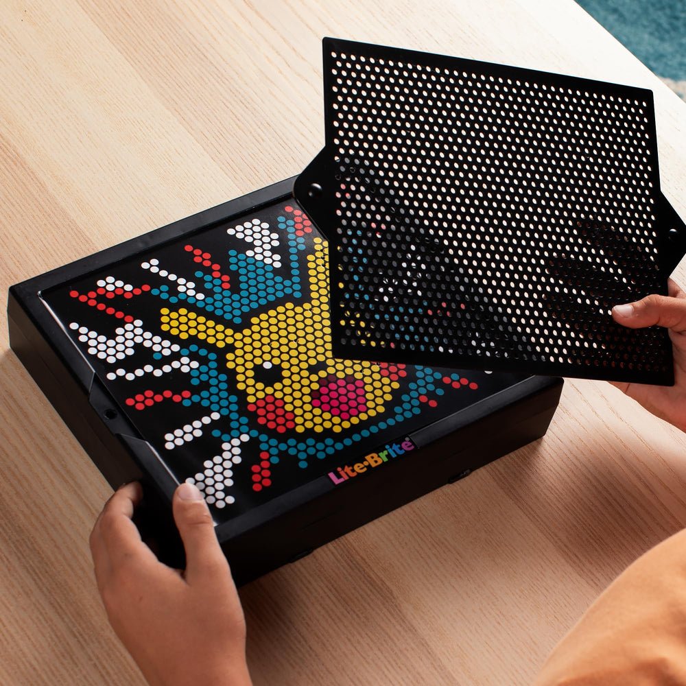 Lite Brite Super Bright HD Pokemon Edition USB Port powers art with convenience