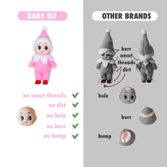 LitoMagic elf doll shown as festive decor on a shelf with gentle colors.