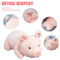 Litence pig plush decor brightens living rooms and bedrooms.