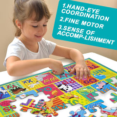 LithoConcepts floor puzzle invites family learning and interactive fun