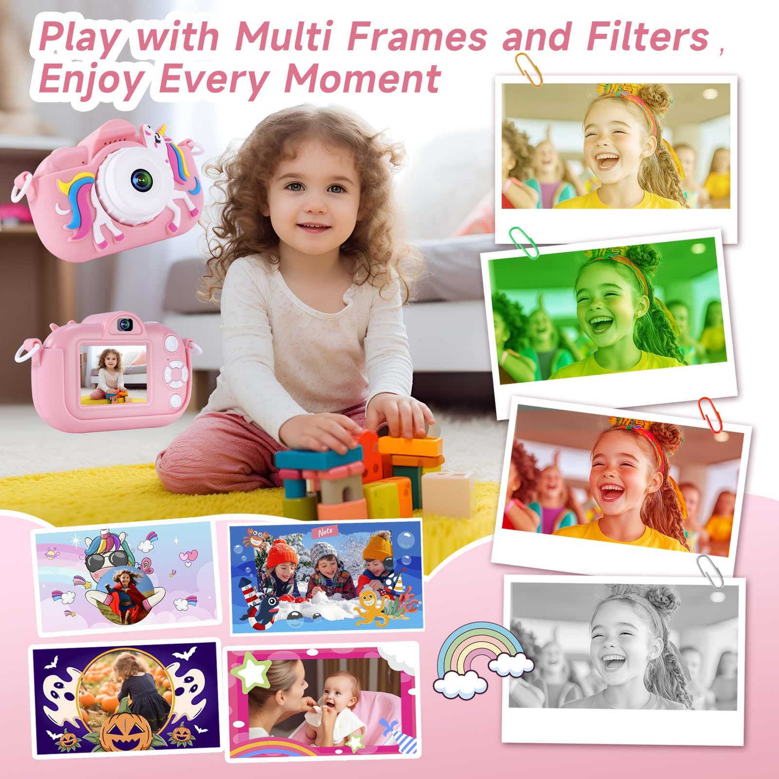 LITLISFlY 48MP dual lens captures vibrant photos for kids
