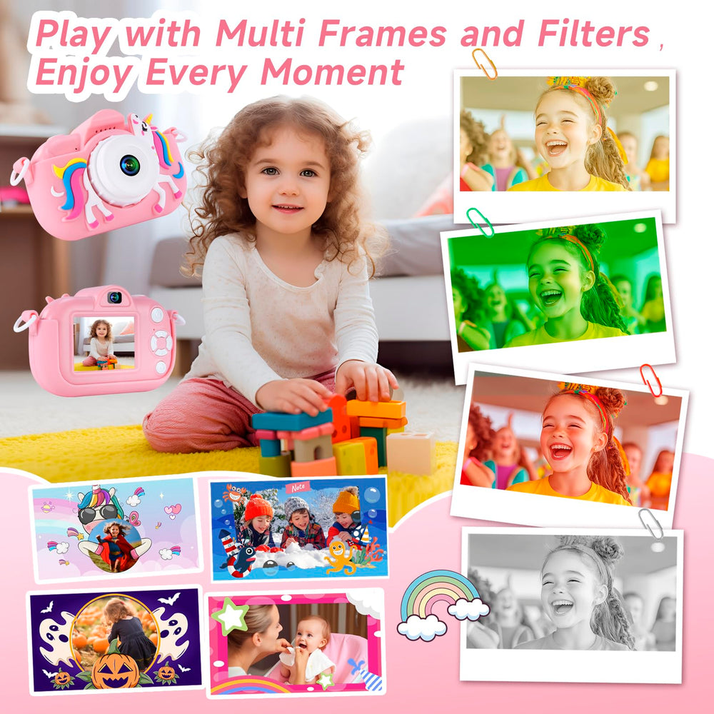 LITLISFlY 48MP dual lens captures vibrant photos for kids