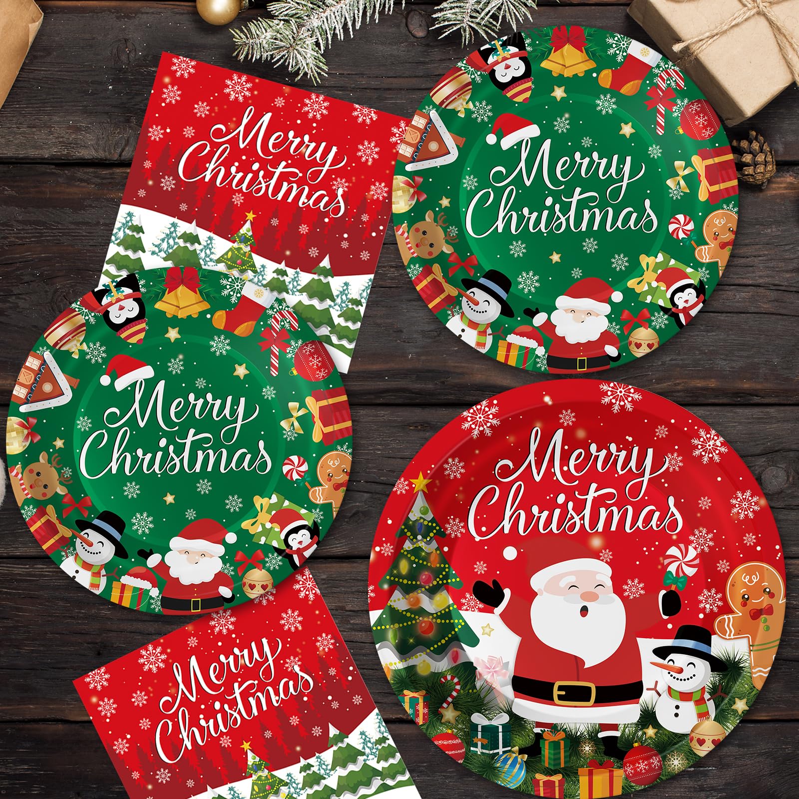 Litmitfu serves 50 guests with convenient winter party supplies