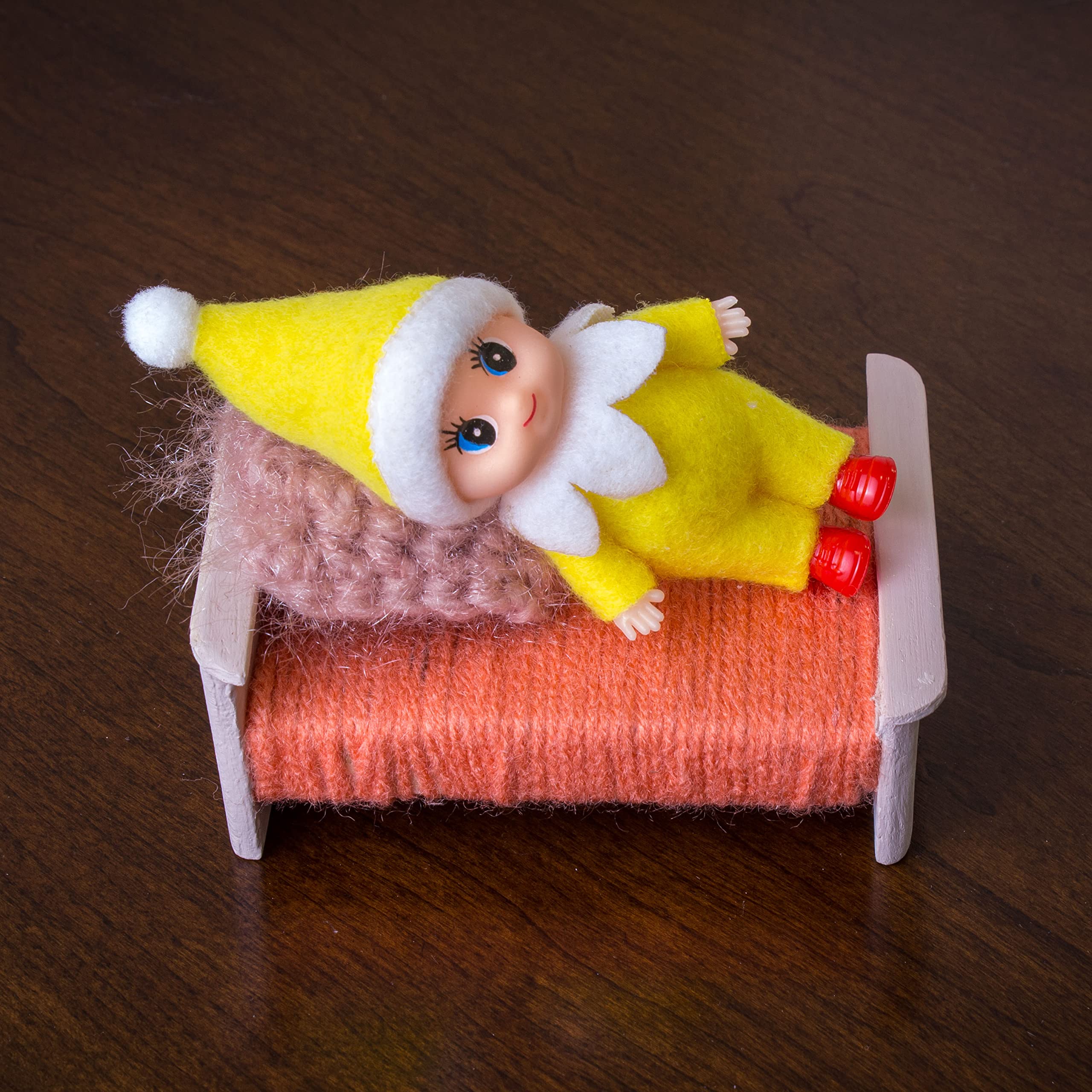 LitoMagic baby elf doll with movable limbs, front pose, encourages imaginative play