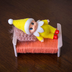 LitoMagic baby elf doll with movable limbs, front pose, encourages imaginative play