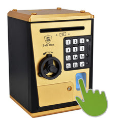 Litpggy golden gift-ready piggy bank offers a fun birthday present option.
