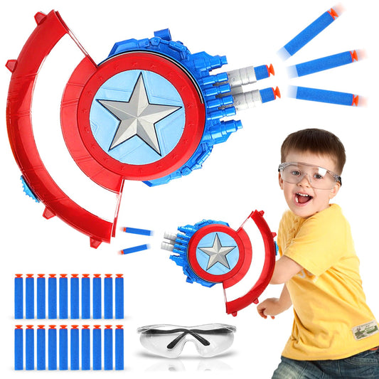 LITTCO Captain Shooting Shield overview showing durable build for kids' play