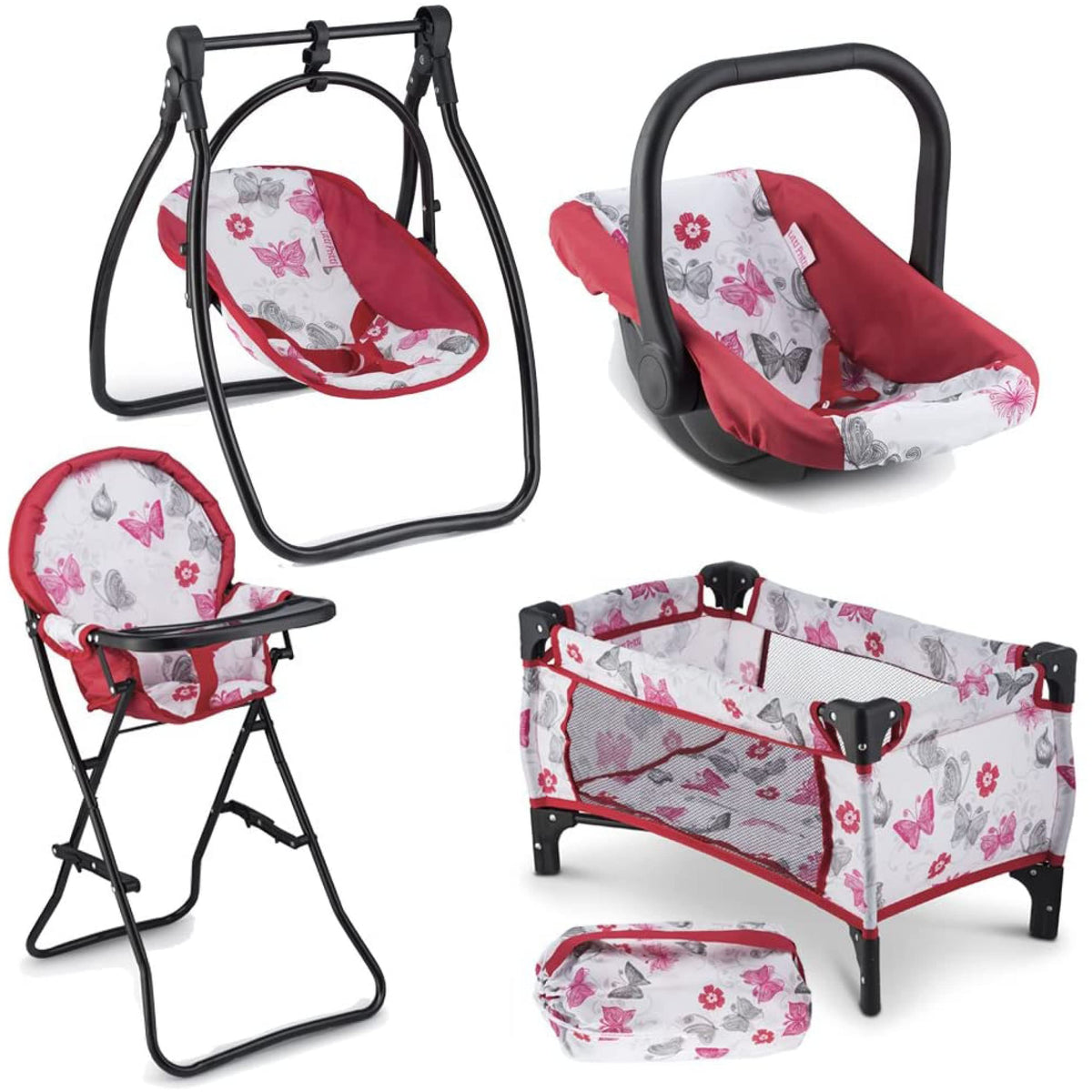 Litti Pritti 18-inch doll crib for cozy, imaginative play.