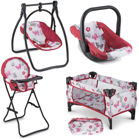 Litti Pritti 18-inch doll crib for cozy, imaginative play.