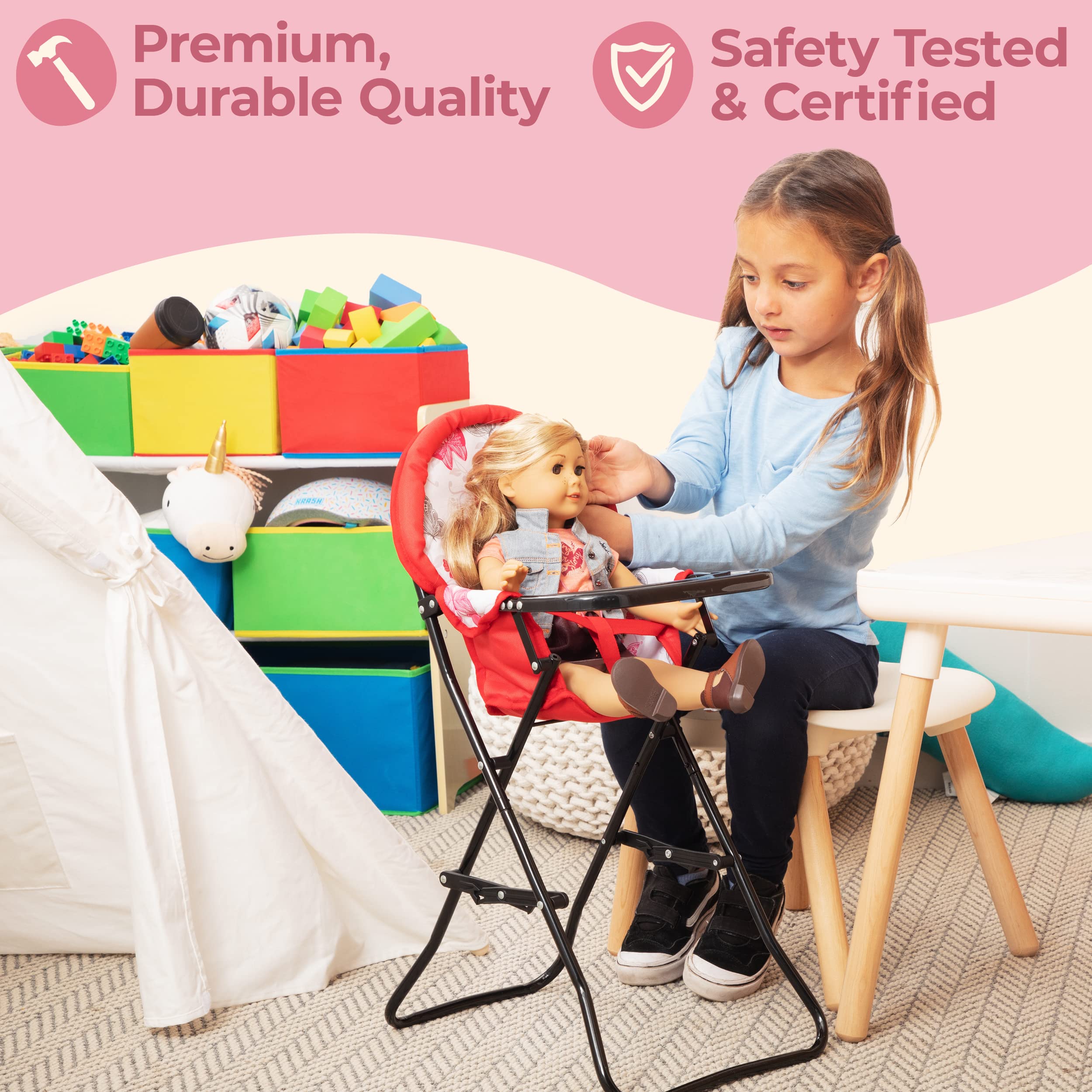 Litti Pritti full playset image showing complete nursery setup.