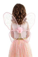 Little Adventures Shimmer Wings pink for imaginative dress-up and pretend play.