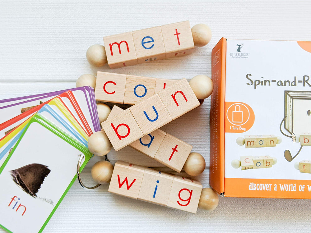 Little Bud Kids age 3-6 learning set for beginner readers
