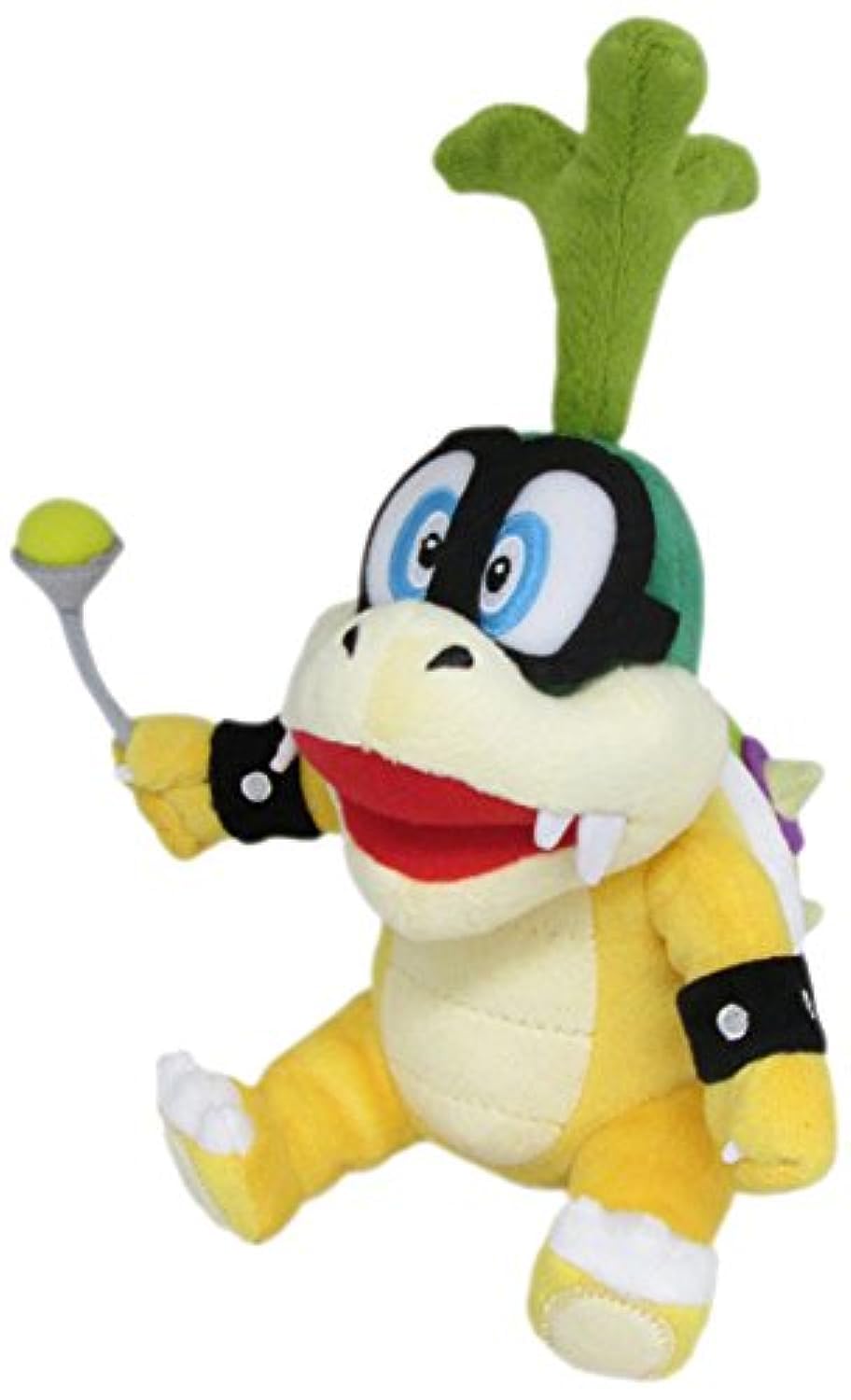 Little Buddy Iggy Koopa plush, 8-inch size, display-ready and gift-friendly.