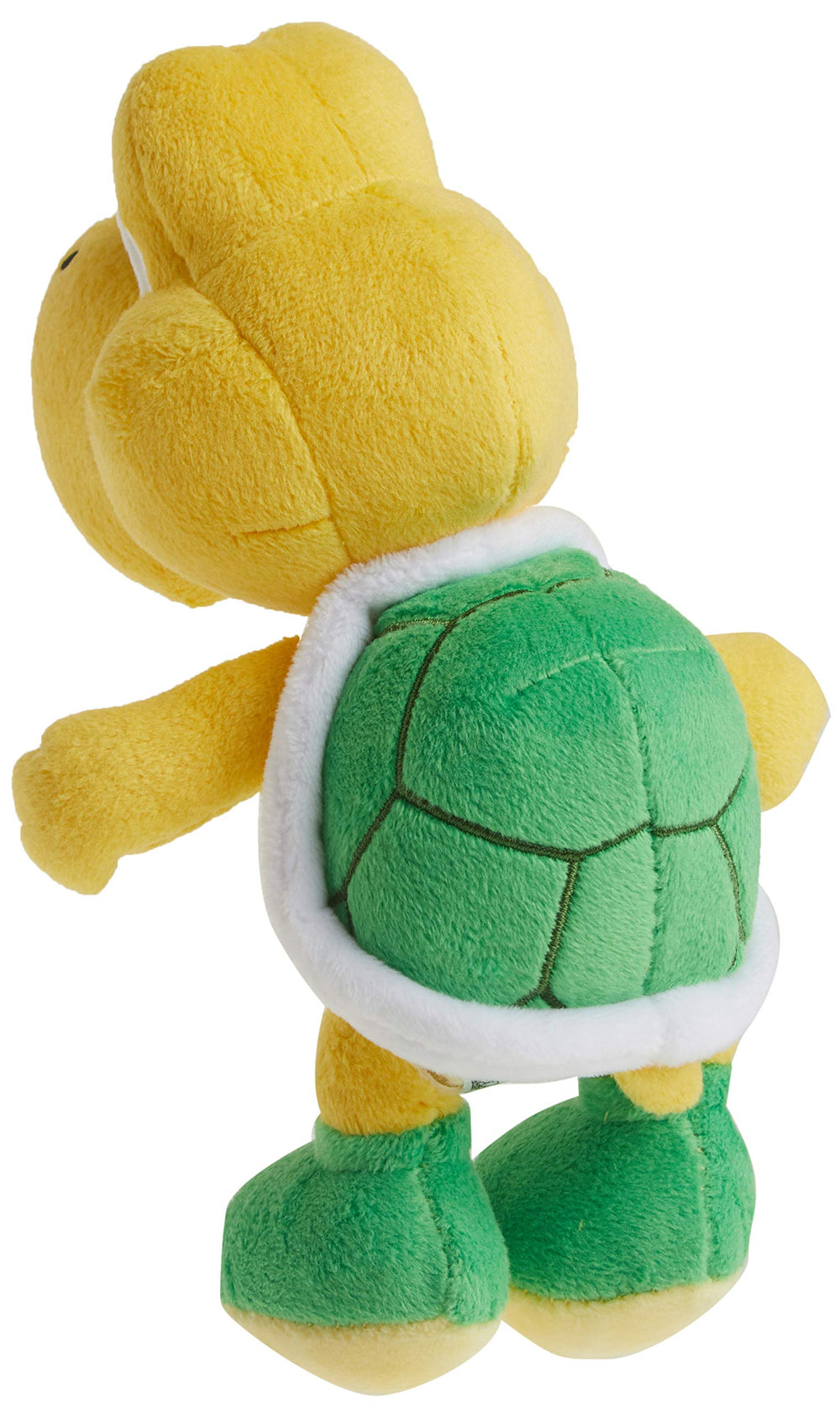 Little Buddy Koopa Troopa plush red shell close-up, vibrant colors for display.