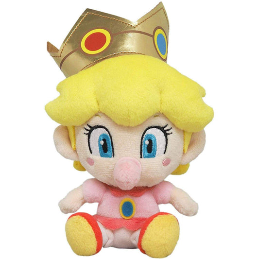 Little Buddy Baby Peach plush, 6-inch, soft and cuddly for play or display.