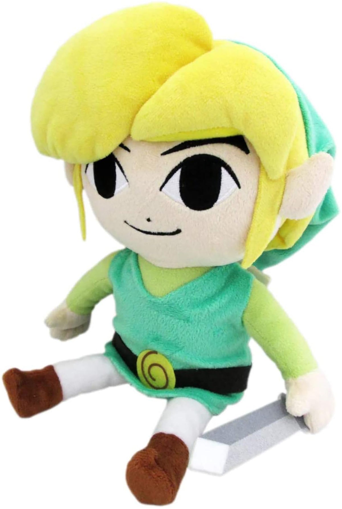 Little Buddy Link plush wind-waker front view, perfect for collectibility and display