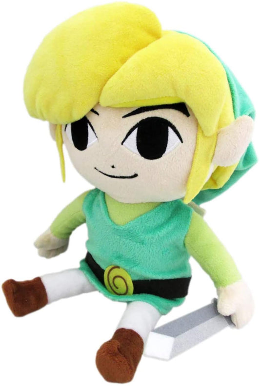 Little Buddy Link plush wind-waker front view, perfect for collectibility and display