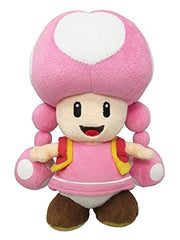 Little Buddy Toadette plush face with soft fabric for cozy display.