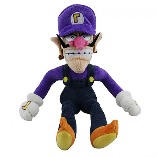 Little Buddy Waluigi plush with soft fabric, ideal for hugs and display