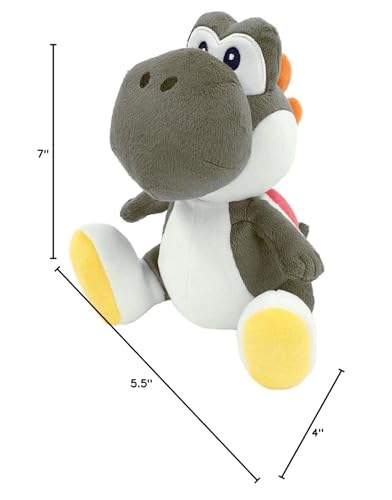 Little Buddy Yoshi plush back view, detailed styling and durable fabric for everyday fun.