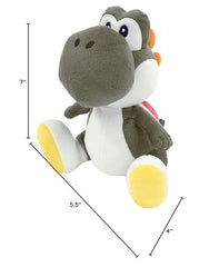 Little Buddy Yoshi plush back view, detailed styling and durable fabric for everyday fun.