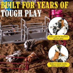 Little Buster Toys rugged plastic construction for year-round display appeal