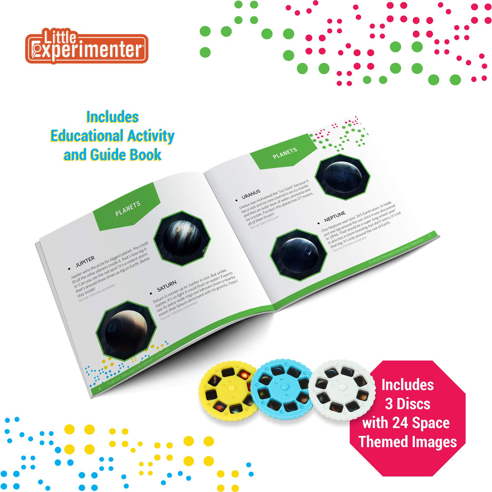 Little Experimenter soft eyepiece ensures comfortable viewing for young explorers.