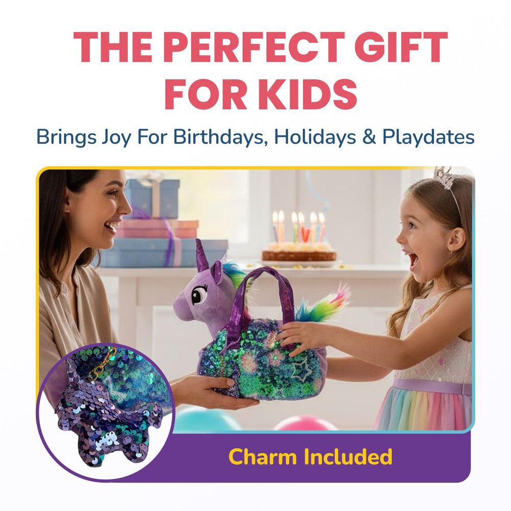 Little Jupiter child using the unicorn set for creative storytelling and play.