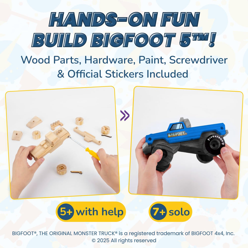 Little Jupiter child-safe screwdriver included for beginner-friendly assembly