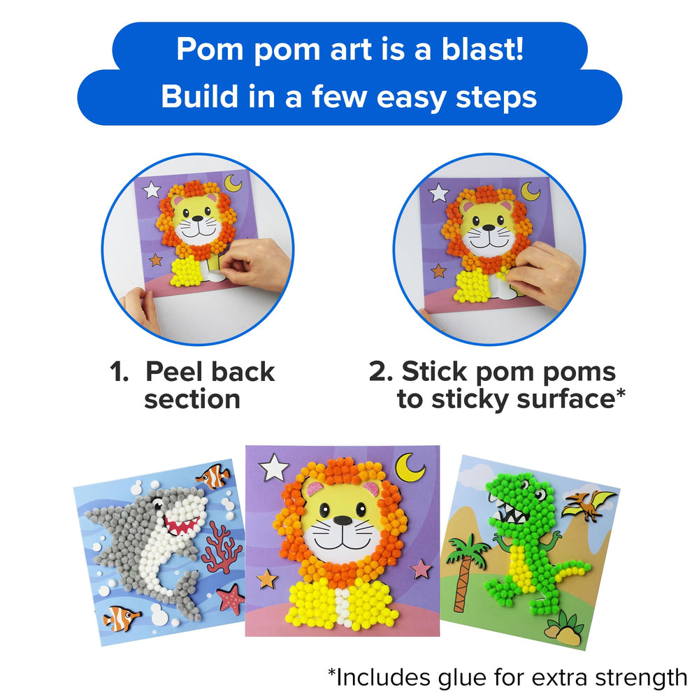 Little Jupiter design cards with sticky surface for kids