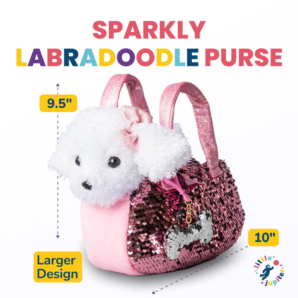 Little Jupiter dogbone charm complements the set during playtime.
