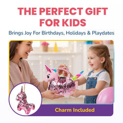 Little Jupiter gift-ready unicorn set is a delightful present option.