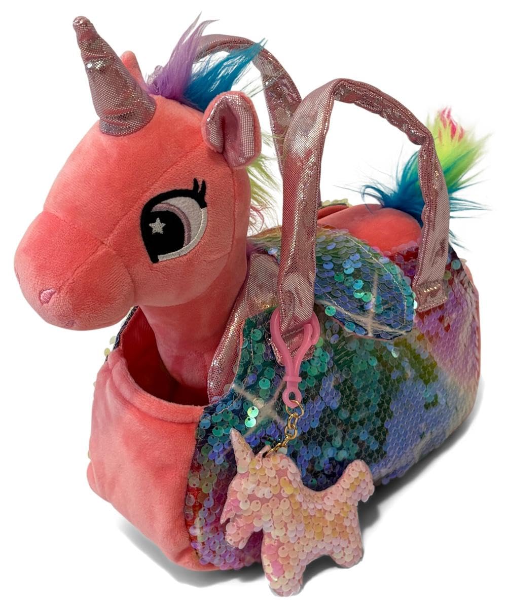 Little Jupiter plush unicorn toy, a cuddly companion for playtime and bedtime.