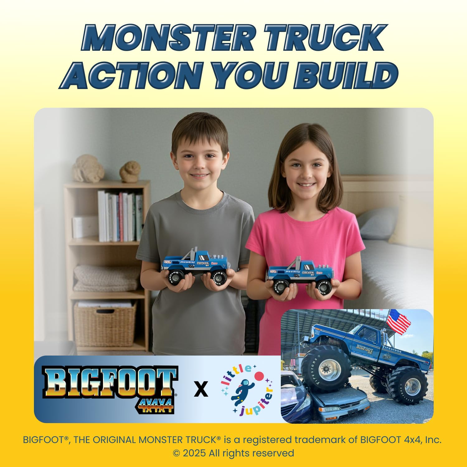 Little Jupiter precut wood pieces for easy guided construction