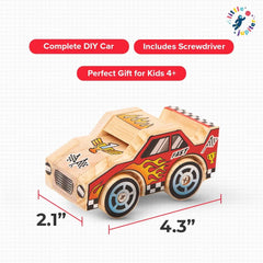Little Jupiter screwdriver and clear instructions support young builders.