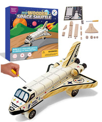 Little Jupiter Space Shuttle assembly steps for hands-on learning